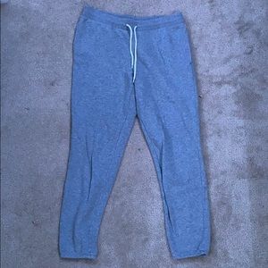 gray joggers